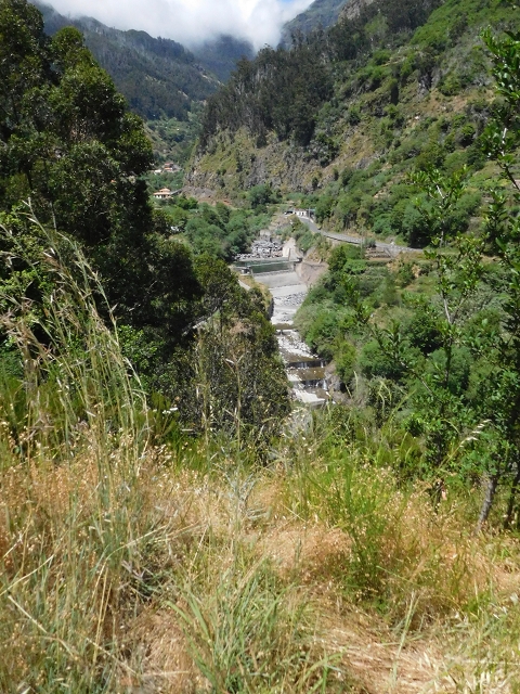 26 June 2016 Curral circuit — Stream impoundment below Faja Escura — photo 1