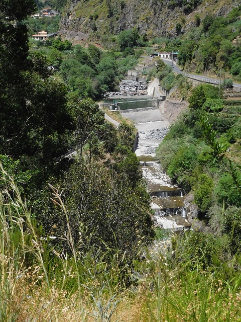 26 June 2016 Curral circuit — Stream impoundment below Faja Escura — photo 2