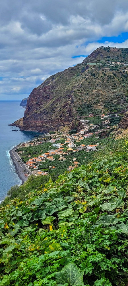 27.06.2022 Bananenwanderung rund um Madalena do Mar — Horizontal durch die Bananenterrassen — Foto 14