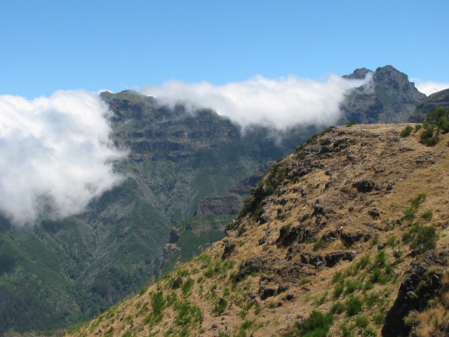 28 de julho de 2015 Levada do Boqueirao e Espigao — No caminho de gravilha até ao Pico da Cruz — foto 19