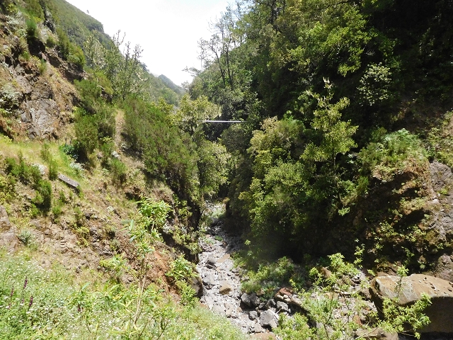 29.06.2016 Zum alten Verlauf der Levadinha Joao de Deus und über die Levada do Pico Ruivo und Serra do Faial zurück — Auf der neuen Levadinha zurück zur Ribeira Seca — Foto 11