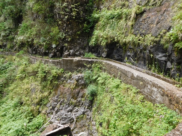 29.06.2016 Zum alten Verlauf der Levadinha Joao de Deus und über die Levada do Pico Ruivo und Serra do Faial zurück — Zurück auf der Levada da Serra do Faial zur Ribeira da Faja Nogueira — Foto 20