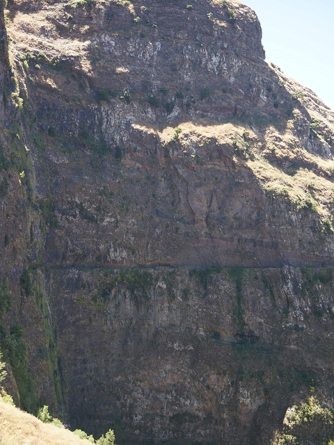 29 de julho de 2015 Levada do Norte de Serra de Agua a Espigao — A grande garganta — foto 1