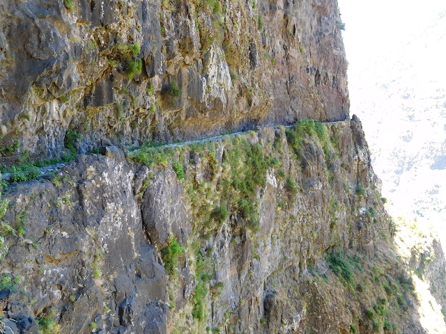 29 de julho de 2015 Levada do Norte de Serra de Agua a Espigao — A grande garganta — foto 14