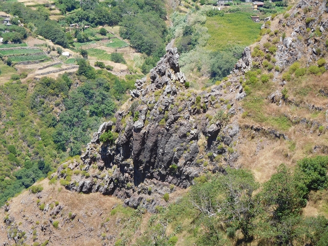 29 de julho de 2015 Levada do Norte de Serra de Agua a Espigao — A grande garganta — foto 22
