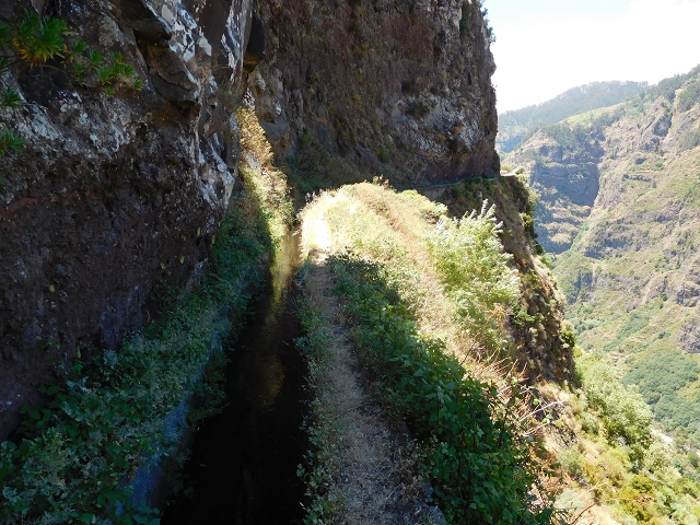 29 de julho de 2015 Levada do Norte de Serra de Agua a Espigao — Seguindo até ao túnel de Espigao — foto 3