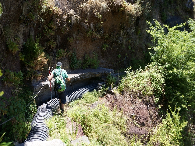29 de julho de 2015 Levada do Norte de Serra de Agua a Espigao — Seguindo até ao túnel de Espigao — foto 25