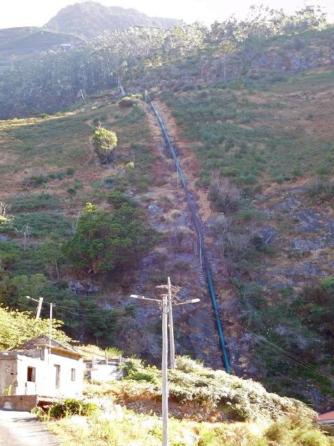 29 de julho de 2015 Levada do Norte de Serra de Agua a Espigao — Da central até à Ribeira do Poco — foto 2