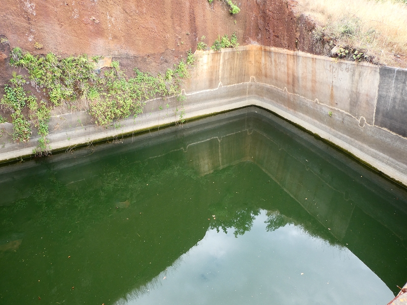 30 June 2018 A warm-up loop on the Caniço Trail around Assomada — Old reservoirs — photo 2