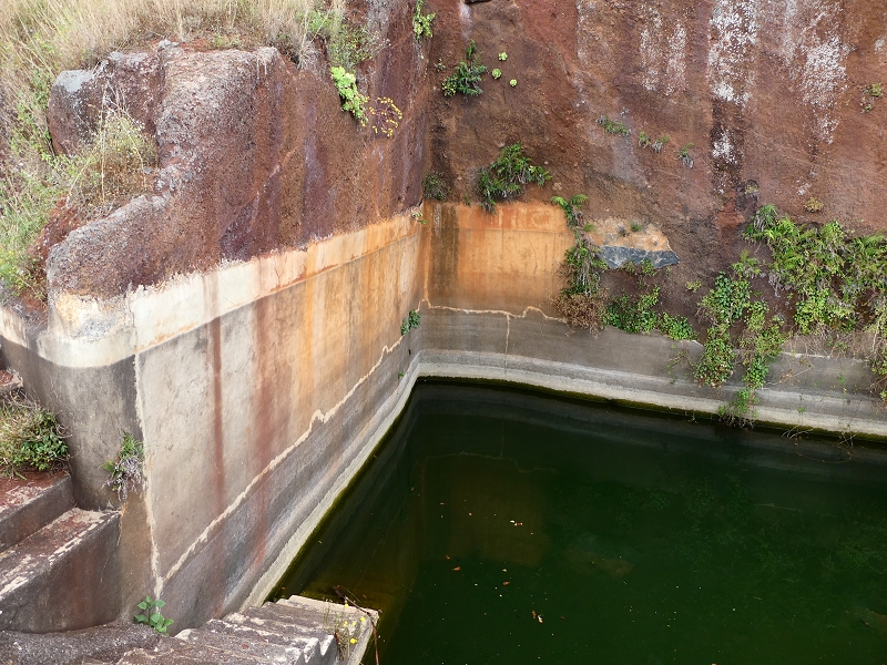 30 June 2018 A warm-up loop on the Caniço Trail around Assomada — Old reservoirs — photo 3
