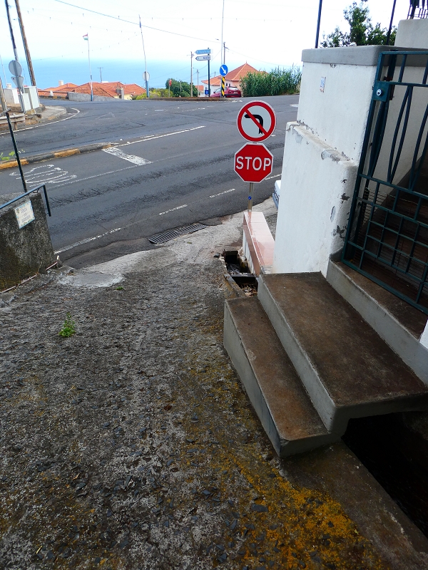 Levada do Pico do Arvoredo — Kreuzung mit der ER-204 — Foto 1