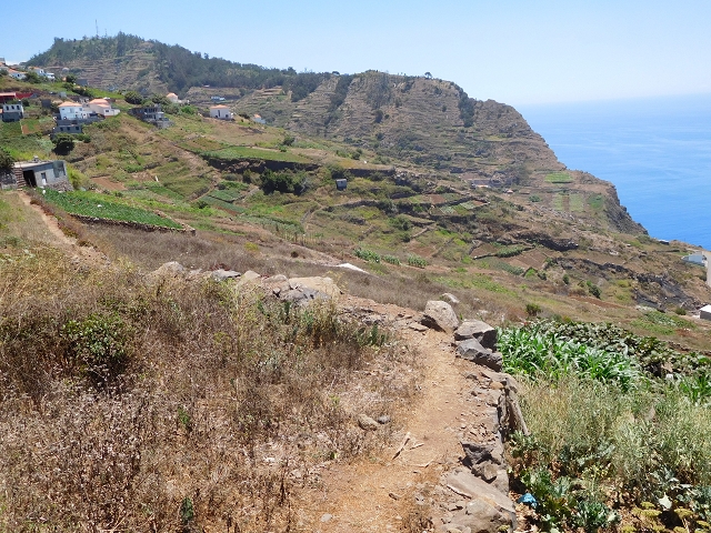 30 July 2015 Calhau da Lapa — Across the road and the fields to the Levada do Norte — photo 19
