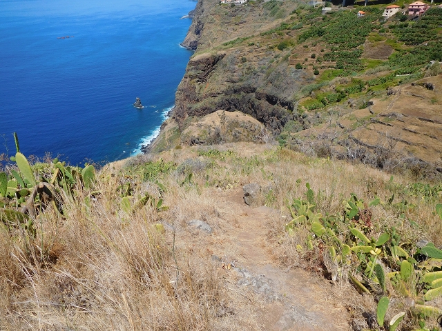 30 July 2015 Calhau da Lapa — Ascent along the cliff — photo 12