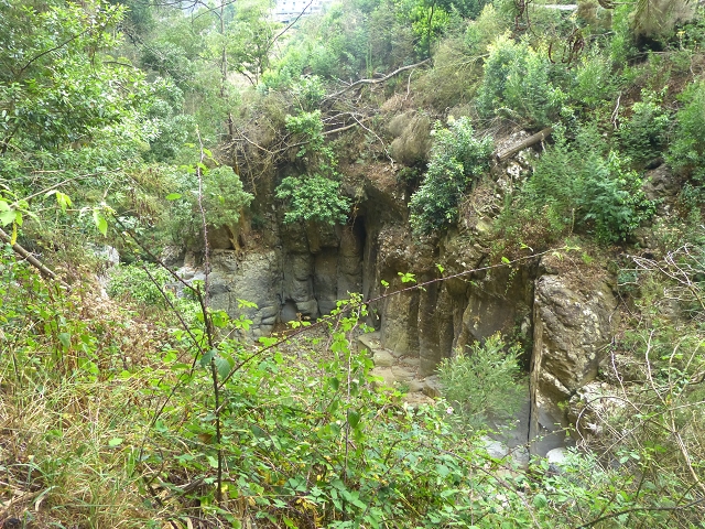 31.07.2014 Levada dos Tornos (Endast), Levada Nova, Levada do Moinho da Serra — Auf der Levada Moinho da Serra zuerst ein paar Meter in Fliessrichtung, dann zur Madre — Foto 49