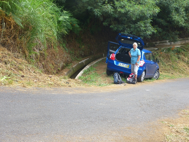 31.07.2014 Levada dos Tornos (Endast), Levada Nova, Levada do Moinho da Serra — Auf dem Endstück der Levada dos Tornos — Foto 2