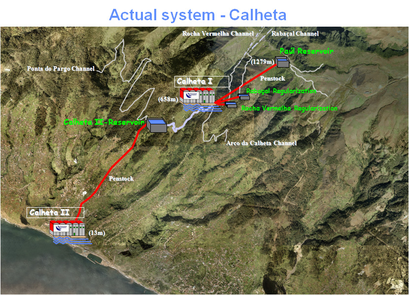 Central da Calheta I — Die Druckleitung 3 — Foto 1