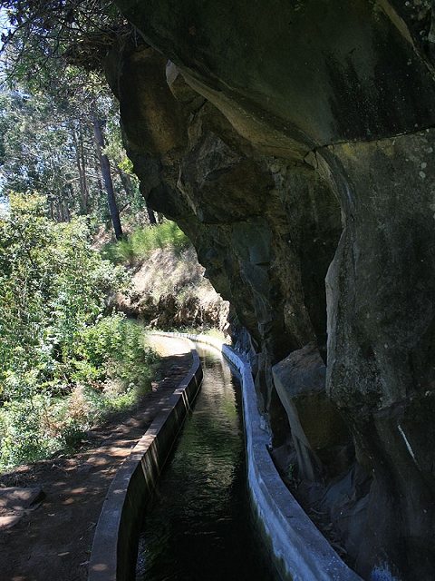 Levada Nova — Zum Ende der grossen Schluchtpassage — Foto 5