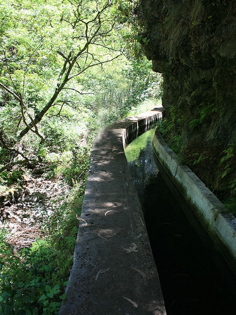 Levada Nova — Zum Ende der grossen Schluchtpassage — Foto 4