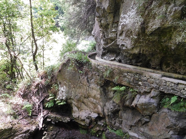 Levada Nova — First crossing of the Ribeira da Madalena — photo 7