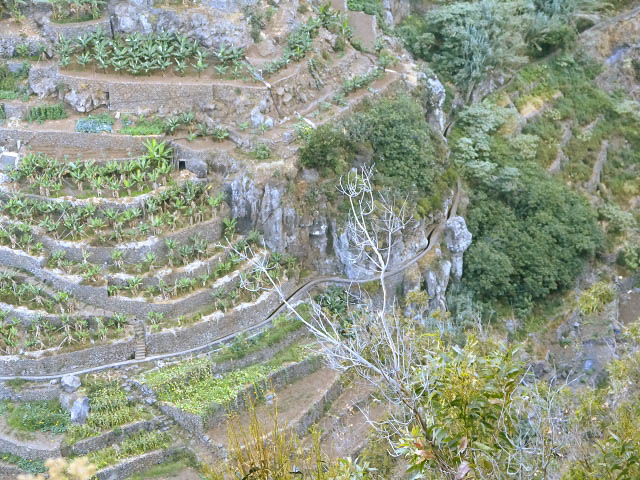 Levada da Faja — Panorama a partir da Levada dos Piornais e da Levada do Curral e Castelejo (percurso 10 dias antes) — foto 3