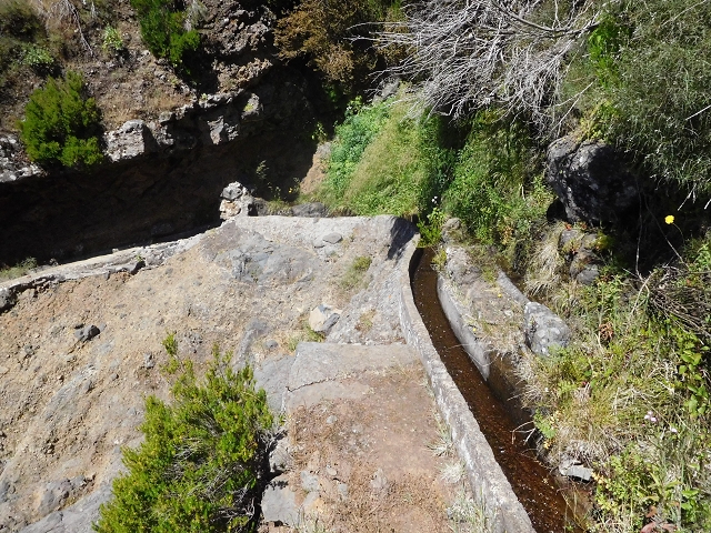 Levada da Negra (e Curral Martinho) — Weiter talwärts zur Panoramastrasse nach Barreira — Foto 1