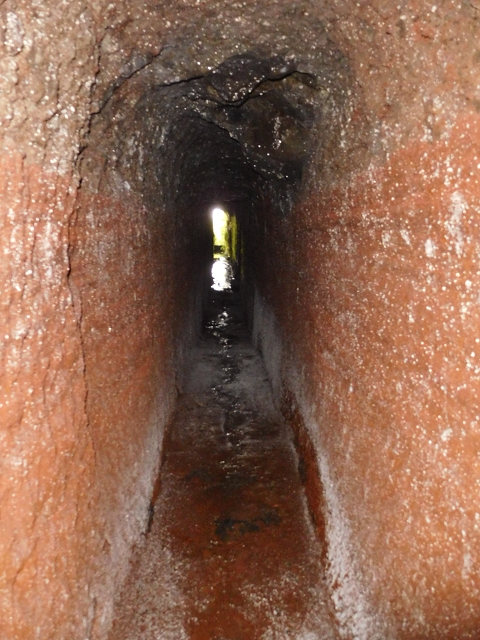 Levada da Negra (e Curral Martinho) — Wassertunnels im Bereich des Pico do Prado — Foto 6