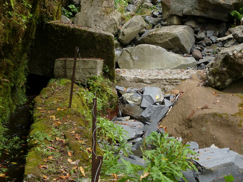 Levada da Serra do Faial — Verlauf bis zum Wasserstollen — Foto 1
