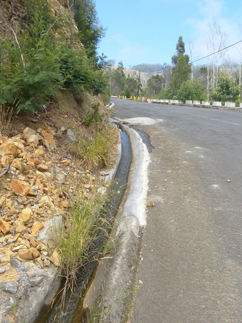 Levada das Cales — O novo troço de "levada" — foto 1