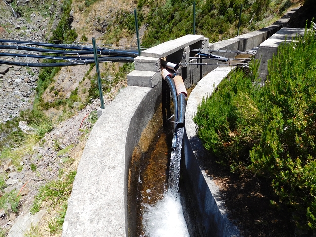 Levada das Rabacas — : Im ersten -Kessel (östliche Seite) — photo 2