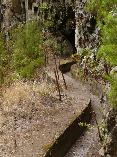Levada Nova do Juncal — From the first tunnel to the second — photo 4