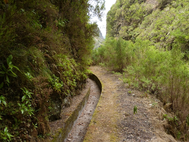 Levada Nova do Juncal — From the first tunnel to the second — photo 6