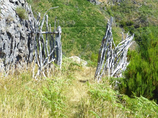 Levada do Lombo do Mouro — Der flache aussichtsreiche Abschnitt bis zum Sattel des Rocha do Cabo — Foto 4