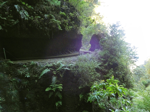 Levada do Norte Nord — In the valley of the Ribeira do Inferno: crossing the eastern arm of the eastern main branch of the Ribeira do Inferno — photo 5