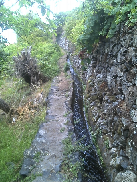 Levada do Pico do Arvoredo — Aktueller Verlauf der Levada da Azenha — Foto 35