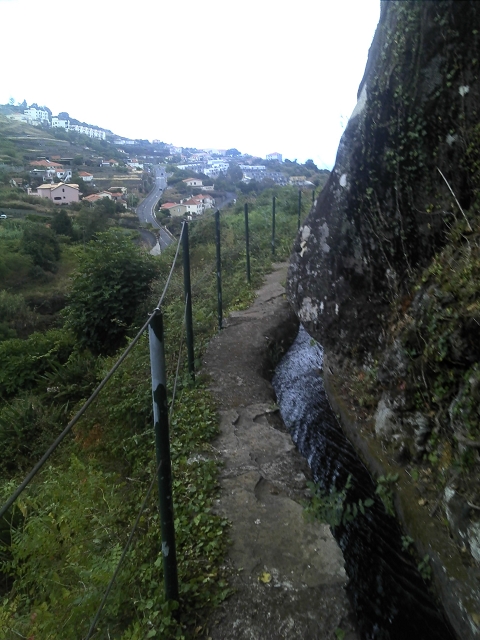 Levada do Pico do Arvoredo — Aktueller Verlauf der Levada da Azenha — Foto 21