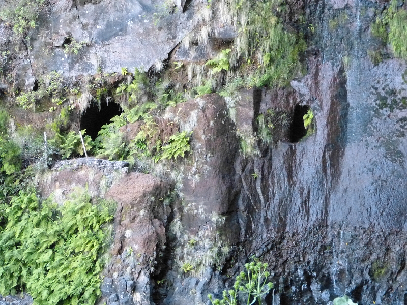 Levada do Risco — Behind the waterfall — photo 2