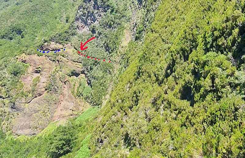 Levadinha Joao de Deus — View from the long partly buried tunnel — photo 1